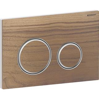 Geberit Betätigungsplatte Sigma 50 Round Pl/T vc, N, Rg vc, f 2-Megen-Spülung