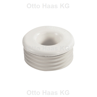 HAAS Gummi-Spülrohrverbinder OHA Fix 23x60x27mm, weiß