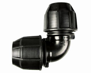 BEULCO Winkelkupplung 99301 BlackLine 50mm, 90Grad, Kunststoff