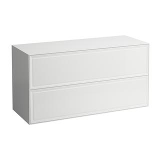 Laufen Schubl./Sideb. THE NEW CLASSIC 117,5x60x45,5cm, 2 L., SB o AS, Grau