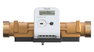 Danfoss Wärme-/Kältezähler SonoMeter 40 QP10 DN40 R PN25 24V Modbus Pu IP65 kWh