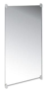 HEWI Wandspiegel 801 600x1200x6mm, mit Haltern, reinweiß