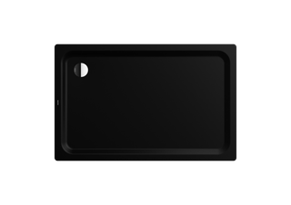 Kaldewei DW SUPERPLAN CLASSIC 412-1 100x140x4,3cm, P-E, schwarz matt 100
