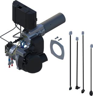 BOSCH Ersatzteil TTNR: 8718587509 Ölbrenner BE 2.3-30 MX15 everp