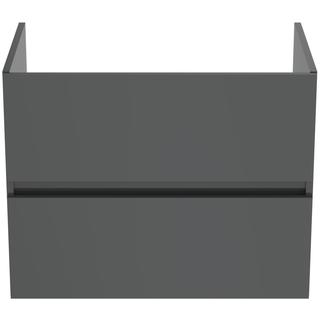IS Mö.-Doppel-WT-Schrank Eurovit Plus 70x44x55cm, gr. gl lackiert, 2 Auszüge