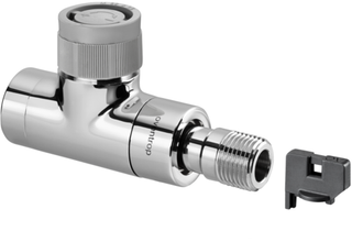 Oventrop Thermostatventil Baureihe EQ DN 15, Durchgang, Messing