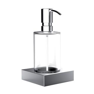EMCO Flüssigseifenspender Liaison chr, Kr.-Glas, 240ml, Dosierpumpe Metall