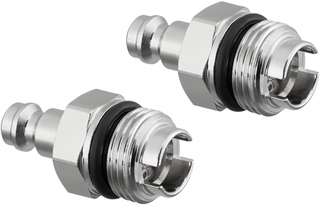 Oventrop Messventil Hydrocontrol G 3/8, 2 Stck, m Steckkupplung und Sieb