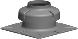 Kaminkopfabdeckung Atec Kunststoff