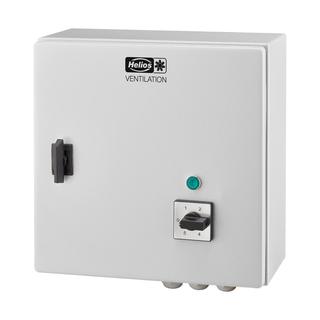 Helios Trafo-Drehzahlsteller MWS 10, max 10 A, 1-ph, m Motorvollsch.