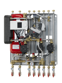 Danfoss Hausstation VX Solo II H2WS, 1 HE:20kW, ECL310/A267, STW