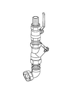 Grundfos Abgangsrohr 1 1/2", für Hebeanalgen MOG