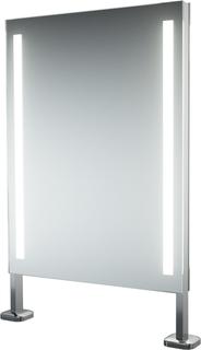 AS LED-Standleuchtspiegel Uno_E 60x80cm, Beleuchtung beidseitig