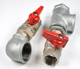 RK Anschlussset 1 1/4" für Lufterhitzer PWB 50