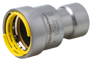 Reduziermuffe VSH PowerPress C9439G Stahl, HNBR O-Ring, DW-Kontur