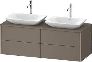 DU WTU wandhängend XViu 509x1400x550mm 4SK,Champ.M./Fla.Gr.SaM/ES Ahorn l.