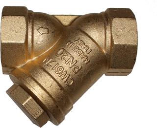 Wolf Schmutzfänger f BWS1, 1 1/2", MS, Sieb aus Edelstahl