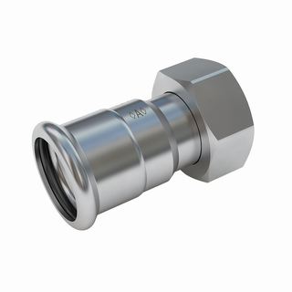 IBP halbe Verschr. A- PressInox PS26355 18 x 3/4" IG 316L
