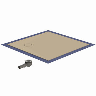 Schedel Duschelem. MULTISTAR PLAN + ro 120x120x5cm, caram, quadr., Abl hi. li