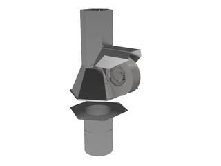 Kutzner & Weber Rauchsauger-Adapter RSG für Rauchsauger RS-180, Rohr 130mm