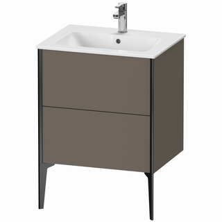 DU Waschtischunterbau bodenst. XViu XV4481 Flanell Grau 480x610x594mm