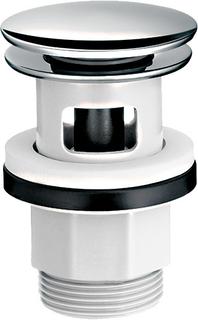 hansgrohe Ablaufgarnitur Push-op, f WT- und Bidetmischer, chrom