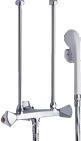 BOSCH Wandbrausearmatur BZ11114 m B.Schl. und Handbrause, verchromt
