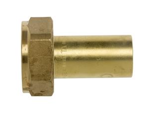 TA Anschluss DN 20, d 22mm, m glattem Ende, freil Mut