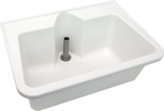 AR Mehrzweckbecken, SIRIUS, GFK, 700x320x495 mm, weiß