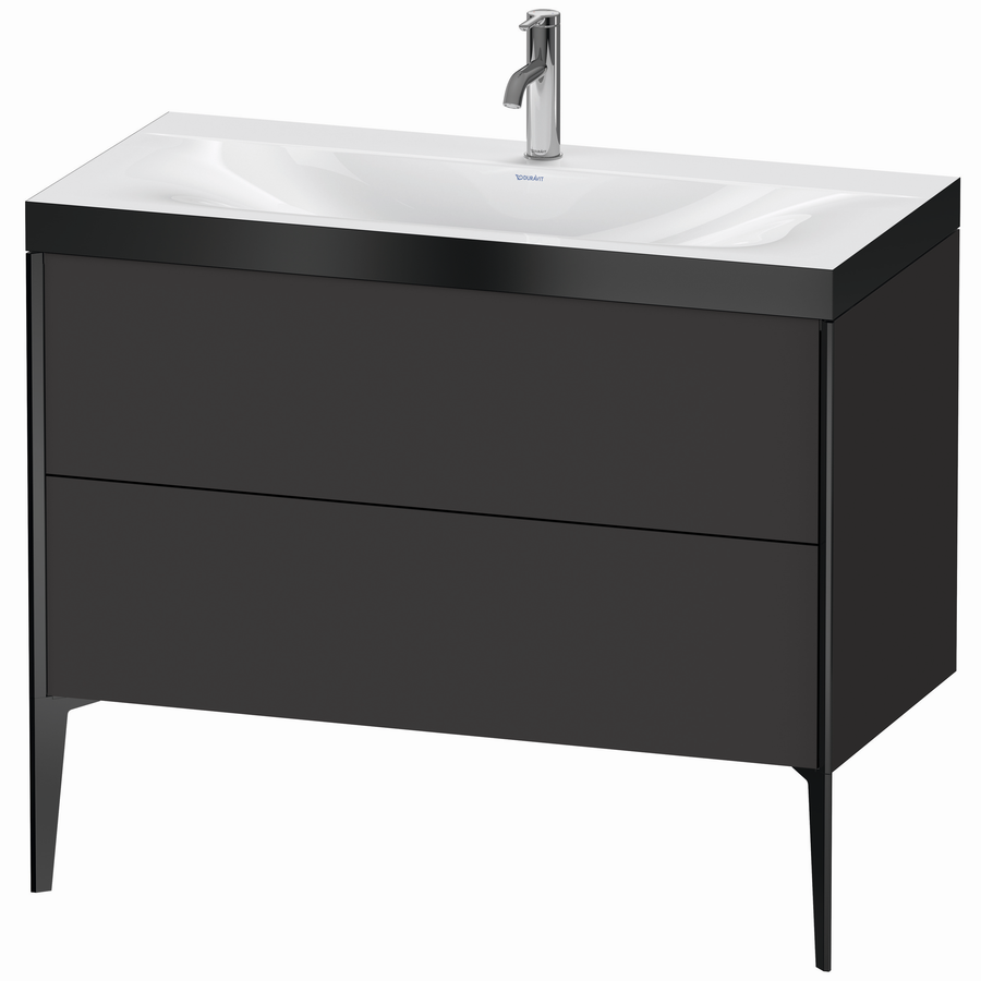 Artikelbild 1 des Artikels „DU WTU XViu/Viu, 2 Ausz, 610x1000x480mm 1 HL, schw.m./Gra.Superm,Rahm. B2 ES Ah. “