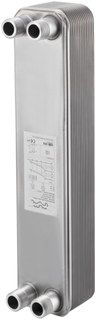 Oventrop Wärmetauscher Ersatz für Regumaq, 30 Platten bis 55 kW