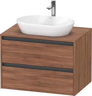 Duravit Waschtisch-Unterschrank Ketho.2 80x55cm, N N, Pl m 1 Ausschn, wandh