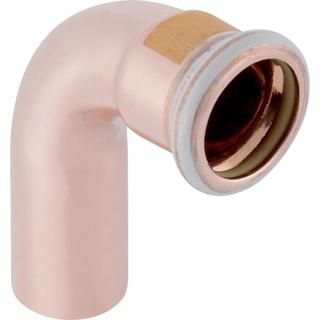 Geberit Gas-Bogen Mapress d 42mm, 90Grad, mit Einschubende, Kupfer