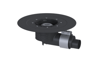Kessel Bodenablauf-Grundkörper Ecoguss DN/DA 50/58, 245x120mm, Abl. stl, m KFl