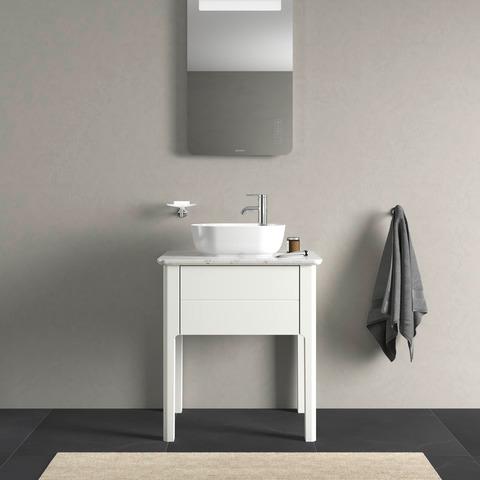 Artikelbild 11 des Artikels „Duravit Waschtisch-Unterschrank Luv 63,8x45x74,3cm, 1 AZ, steh., we s-matt Weiß Seidenmatt“
