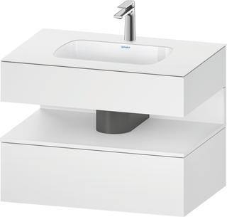 Duravit EinbauWT-Möbel-Set Qatego 80x55x60cm, w ma, Konsolen-WTU, Nischenb