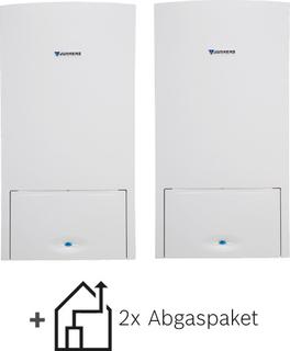 BOSCH Gas-BW-Standardpaket BOPA MFB501 2 x ZWB 24-5C23, 2 x Abgas C(14)3x starr