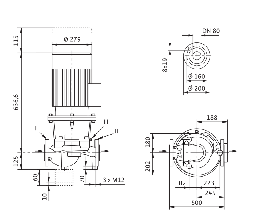 Artikelbild 6 des Artikels „Wilo Trockenl.-Standardpumpe CronoLine IL 80/270-5,5/4, 5,5 kW, 4-polig IL 80/270-5,5/4, 5,5 kW“