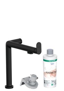 hansgrohe SPT-EHM Aqittura M91 1jet, Starter Set, schwarz matt