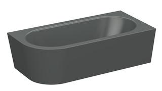 Badewanne BetteStarlet V Silhouette-6720 smoke, 195x95x42cm, mit Schürze