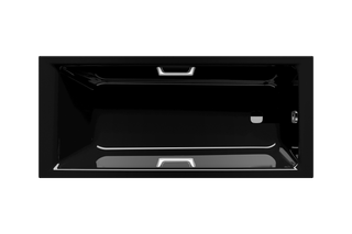 Kaldewei Badewanne PURO NEXT STAR 1425 170x75x41cm, mit Haltegriff, schwarz