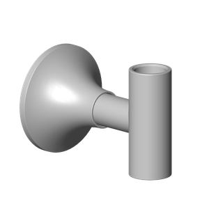 DO Halter ERSATZTEILE 90171114800 60 x 60 x 83 mm Platin