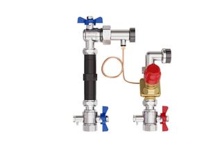 Danfoss Anschluss-Set AB-PM G1" AG, DN 20 HP, vertikal