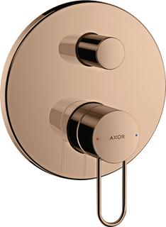 hansgrohe Fertigmontageset Axor Uno UP-Wannen-EHM, m Bü-G, polished red gold