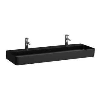 Laufen Waschtisch VAL 120x42cm, ubf., o. ÜL, m 1 Hahnl., sw ma