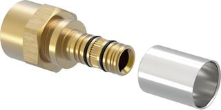 Uponor Press-Übergangsmuffe Rapex 17mmxRp 1/2, mit Presshülse