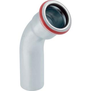 Geberit Bogen Mapress C-Stahl d= 35mm, 45Grad, Einschubende