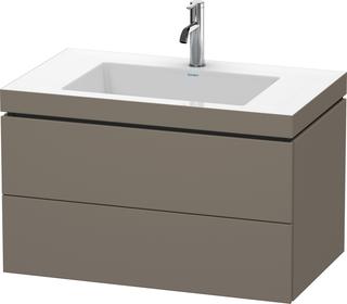 Duravit WT-Unterschrank c-bonded L-Cube 80x48cm, 1 HL, f G m, 2 Schub., wandh