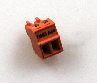 RK Klemmen A44, 2-polig, orange Smart-WP (I/O Modul Nr. 30)
