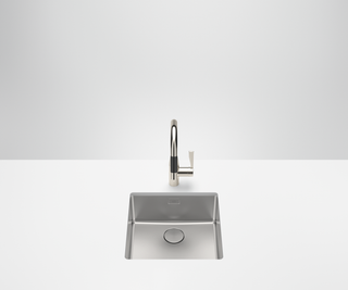 Dornbracht Unterbauspüle 400x400x175mm, Edelstahl gebürstet